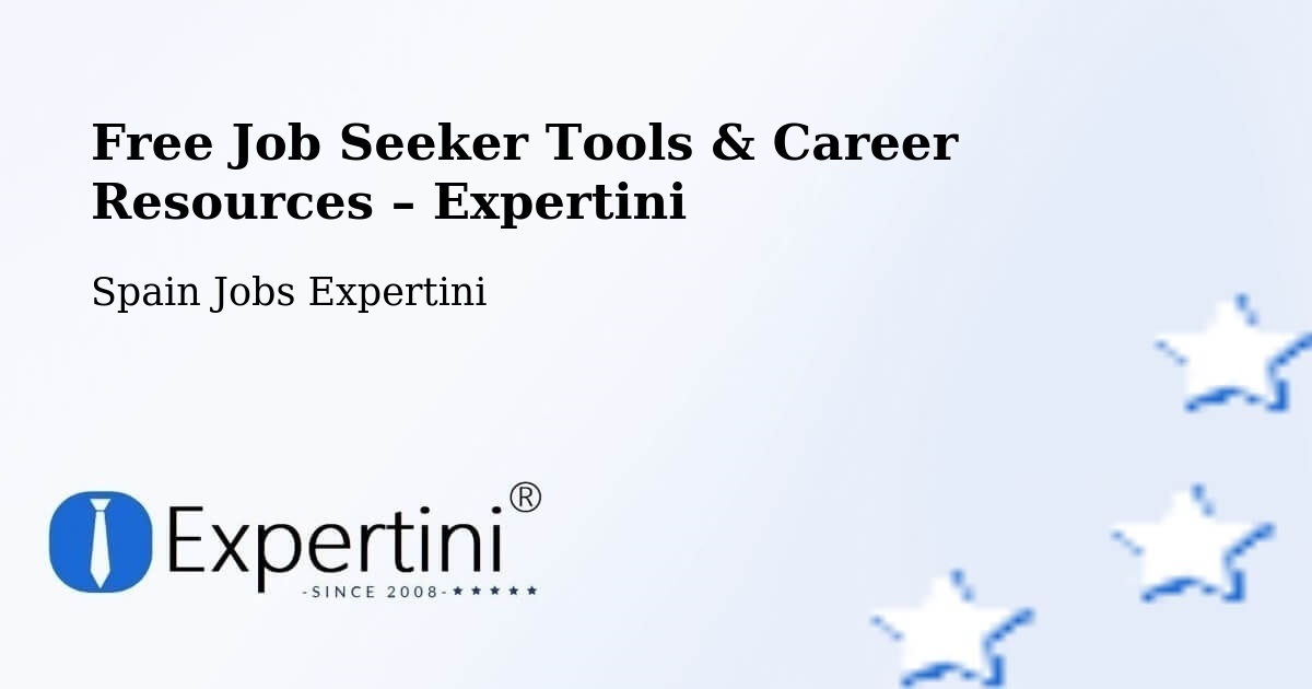 Free Job Seeker Tools & Career Resources – Derio - Derio, Spain Jobs Expertini