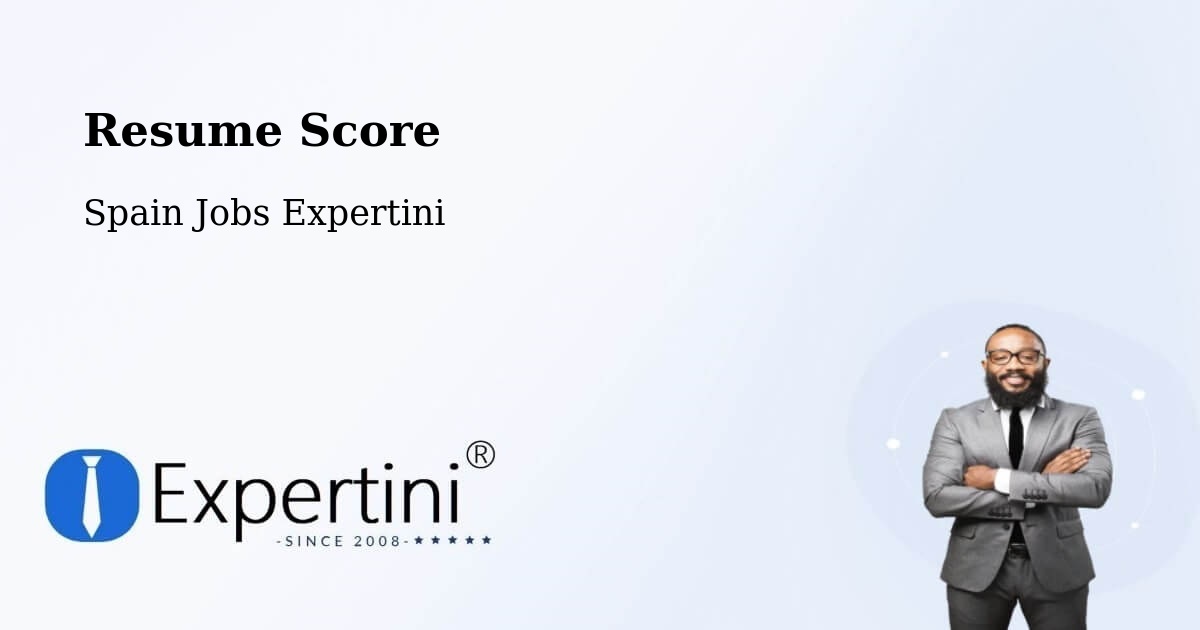 Resume Score & Job Description Match Tool – Derio - Spain Jobs Expertini